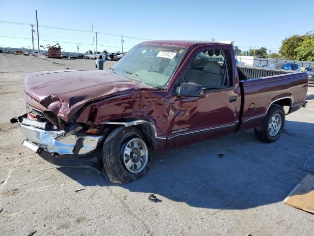 1GTEC14Z4SZ535889 - 1995 GMC SIERRA C1500 BURGUNDY photo 1