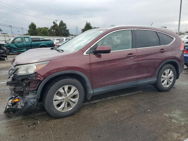 5J6RM4H79DL078294 - 2013 HONDA CR-V EXL BURGUNDY photo 1