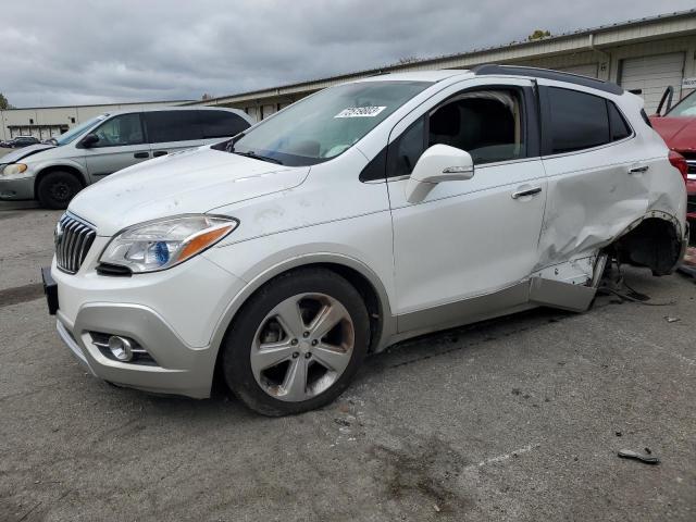 KL4CJCSBXFB040832 - 2015 BUICK ENCORE WHITE photo 1