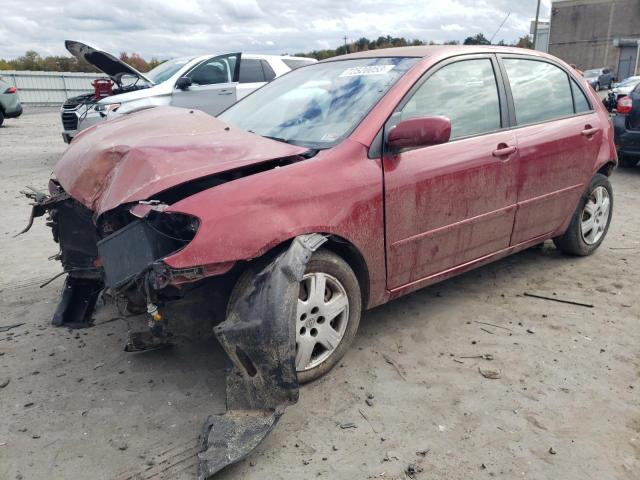 1NXBR32E16Z696115 - 2006 TOYOTA COROLLA CE RED photo 1