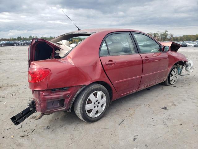 1NXBR32E16Z696115 - 2006 TOYOTA COROLLA CE RED photo 3