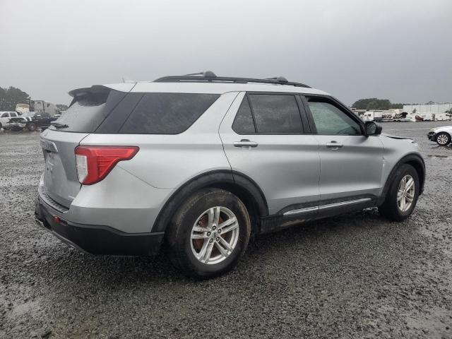 1FMSK7DH5LGB89604 - 2020 FORD EXPLORER XLT SILVER photo 3