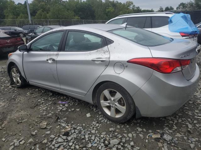 KMHDH4AE9DU732195 - 2013 HYUNDAI ELANTRA GLS SILVER photo 2