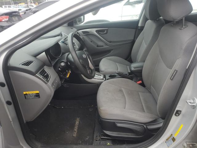 KMHDH4AE9DU732195 - 2013 HYUNDAI ELANTRA GLS SILVER photo 7