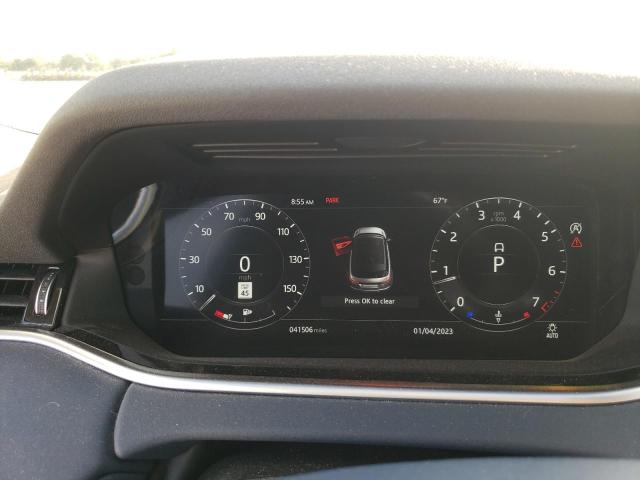 SALZP2FXXLH021956 - 2020 LAND ROVER RANGE ROVE SE SILVER photo 9