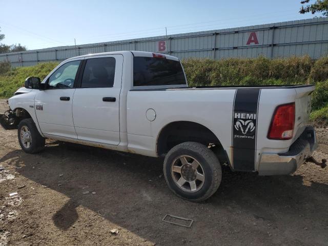 3C6TD5DT6CG233083 - 2012 DODGE RAM 2500 SLT WHITE photo 2