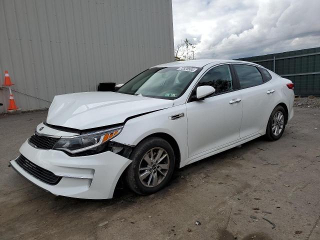 5XXGT4L30JG239681 - 2018 KIA OPTIMA LX WHITE photo 1