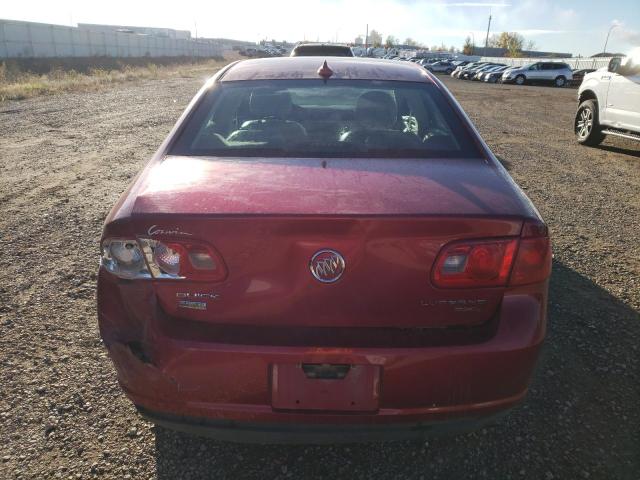 1G4HC5EM9AU100140 - 2010 BUICK LUCERNE CXL RED photo 6