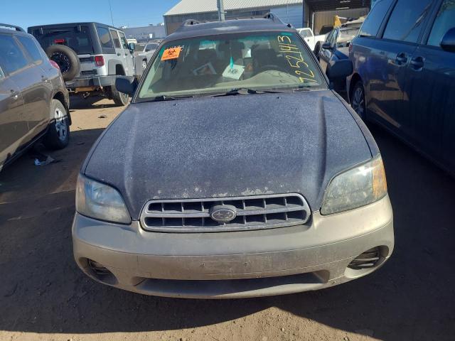 4S3BH665217642204 - 2001 SUBARU LEGACY OUTBACK BLUE photo 5