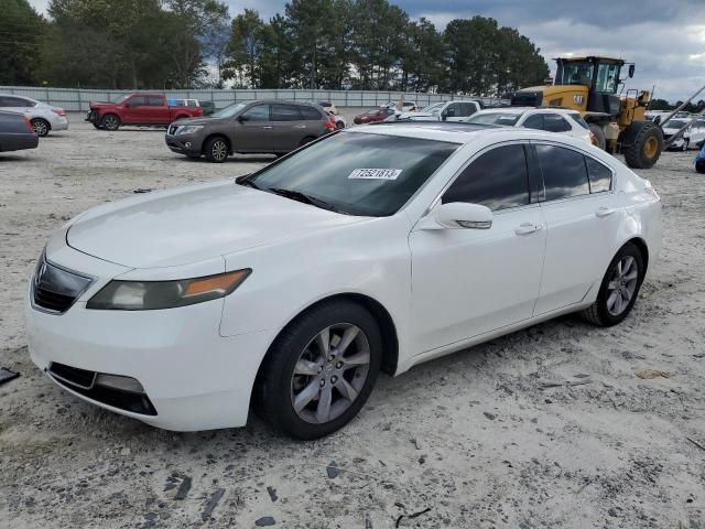 19UUA8F57DA006539 - 2013 ACURA TL TECH WHITE photo 1
