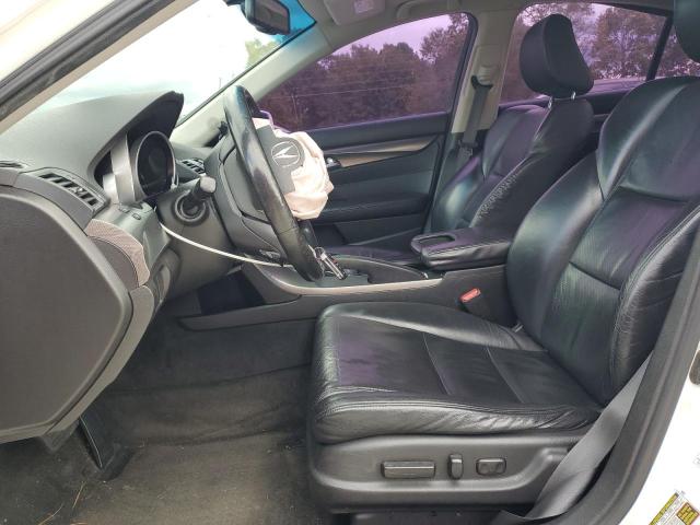 19UUA8F57DA006539 - 2013 ACURA TL TECH WHITE photo 7