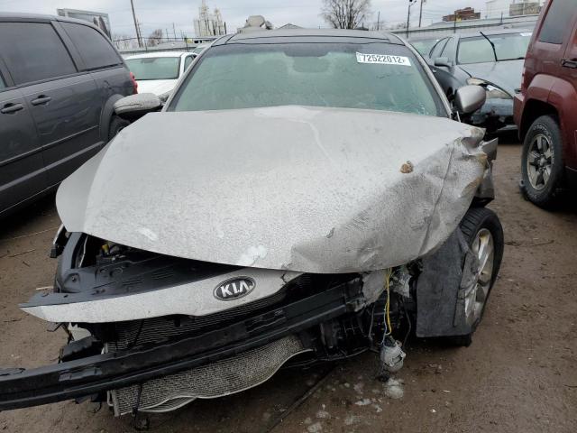 5XXGN4A71DG186283 - 2013 KIA OPTIMA EX SILVER photo 5