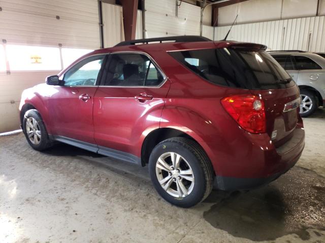 2GNFLEEK2C6240775 - 2012 CHEVROLET EQUINOX LT MAROON photo 2