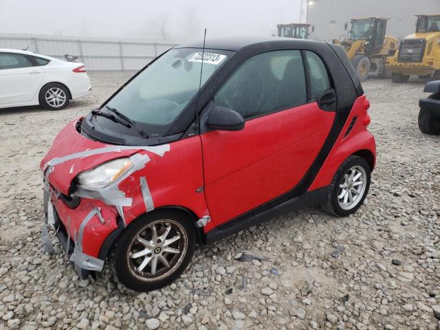 WMEEJ31XX9K240921 - 2009 SMART FORTWO PURE RED photo 1