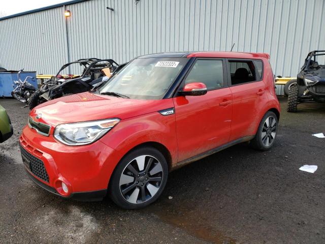 KNDJX3A52E7744371 - 2014 KIA SOUL ! RED photo 1