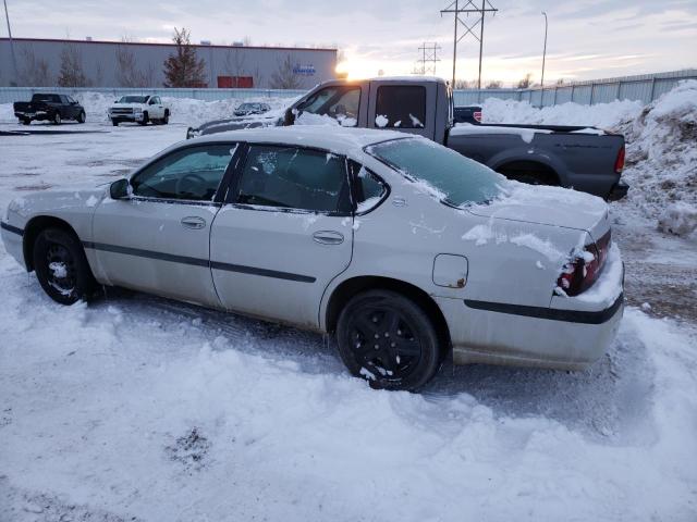 2G1WF52E649163819 - 2004 CHEVROLET IMPALA 4D GOLD photo 2