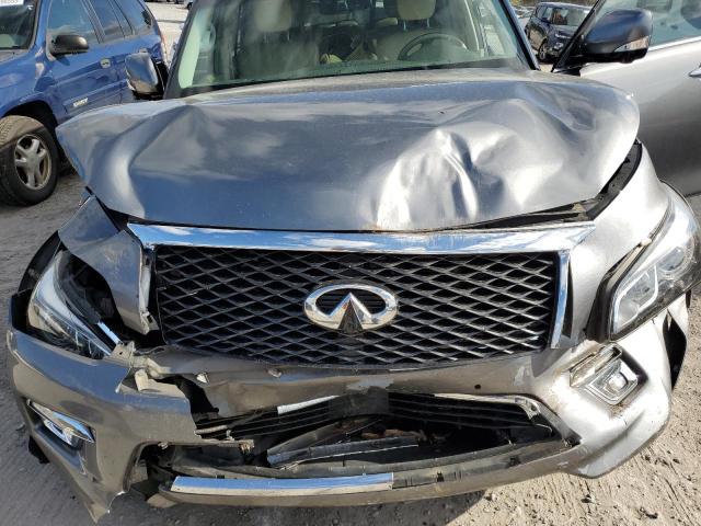 JN8AZ2NF4F9571924 - 2015 INFINITI QX80 GRAY photo 12