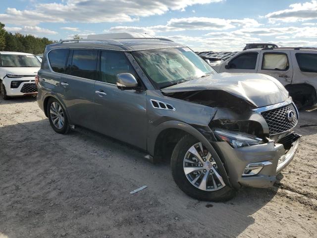 JN8AZ2NF4F9571924 - 2015 INFINITI QX80 GRAY photo 4