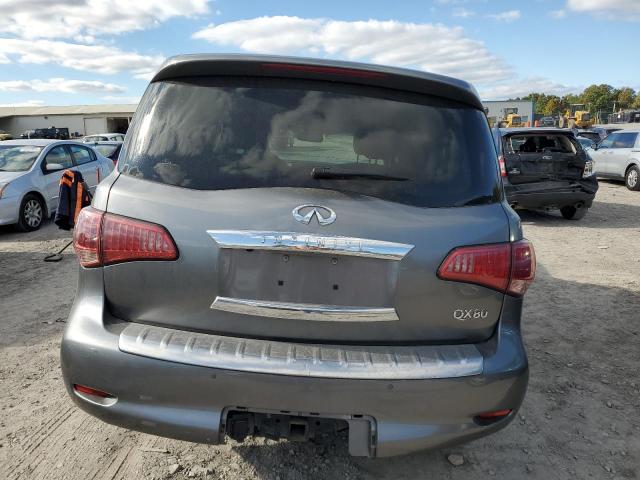 JN8AZ2NF4F9571924 - 2015 INFINITI QX80 GRAY photo 6