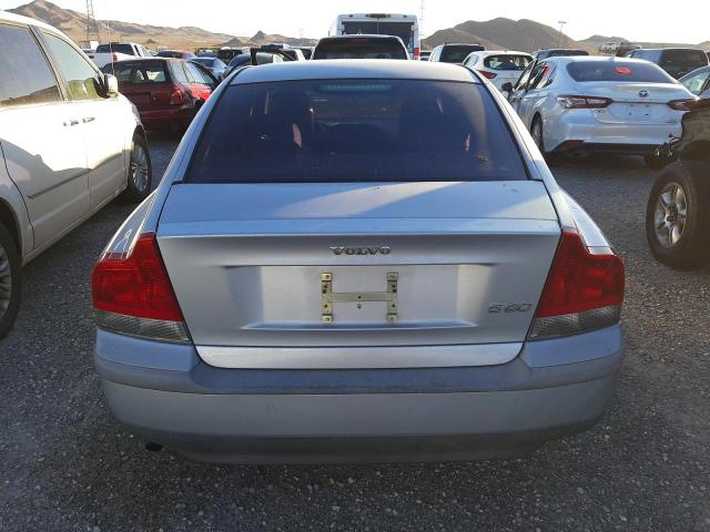 YV1RS61T232278446 - 2003 VOLVO S60 SILVER photo 6