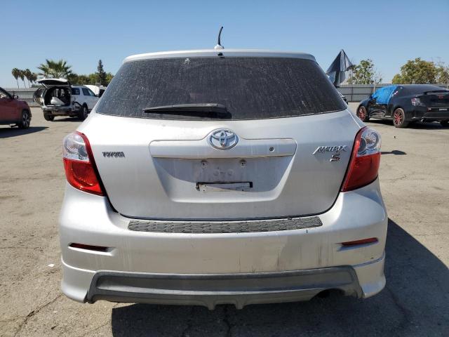 2T1KE40E89C002465 - 2009 TOYOTA COROLLA MA S SILVER photo 6