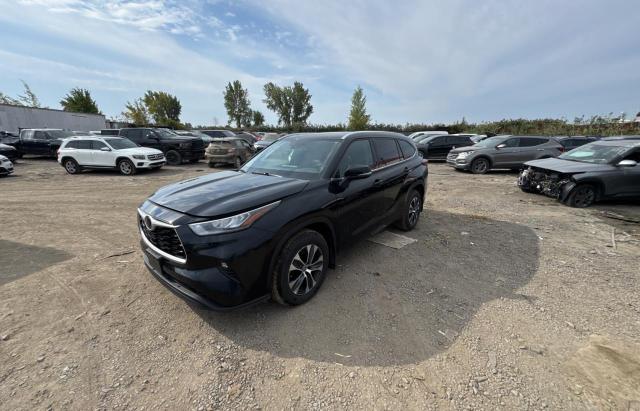 5TDGZRBH2LS039170 - 2020 TOYOTA HIGHLANDER XLE 黑色 照片 2