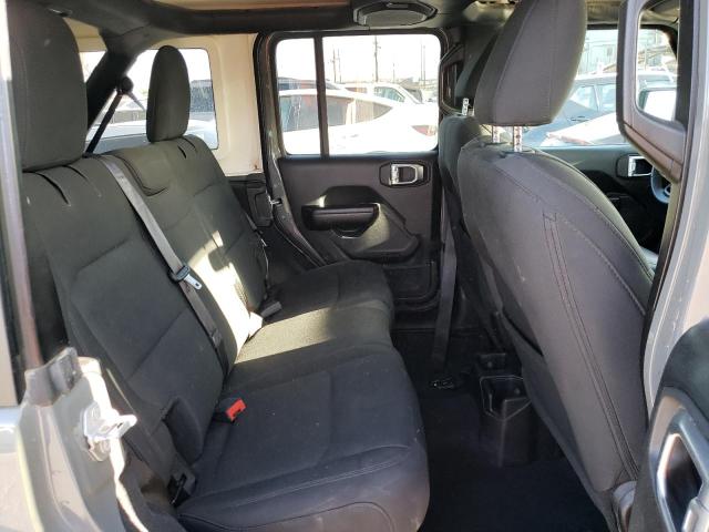 1C4HJXDG5KW546308 - 2019 JEEP WRANGLER U SPORT ნაცრისფერი ფოტო 10