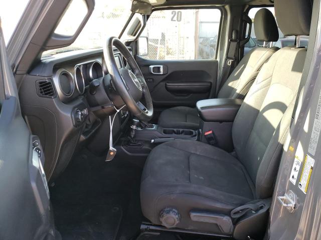 1C4HJXDG5KW546308 - 2019 JEEP WRANGLER U SPORT ნაცრისფერი ფოტო 7