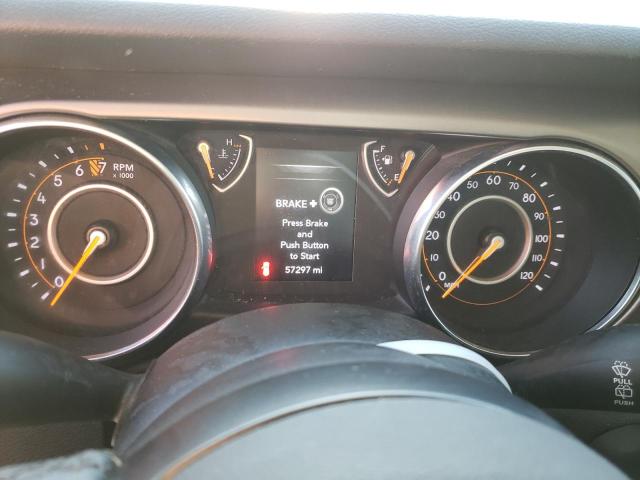 1C4HJXDG5KW546308 - 2019 JEEP WRANGLER U SPORT ნაცრისფერი ფოტო 9