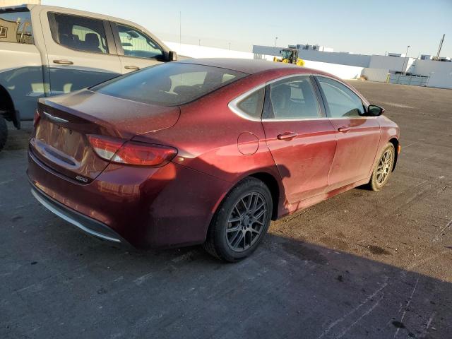 1C3CCCABXFN738846 - 2015 CHRYSLER 200 LIMITED MAROON photo 3