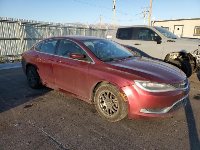 1C3CCCABXFN738846 - 2015 CHRYSLER 200 LIMITED MAROON photo 4