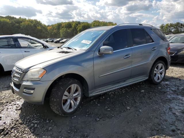 4JGBB8GB3BA722998 - 2011 MERCEDES-BENZ ML 350 4MATIC GRAY photo 1