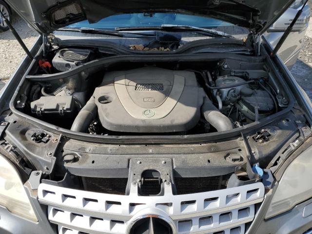 4JGBB8GB3BA722998 - 2011 MERCEDES-BENZ ML 350 4MATIC GRAY photo 12