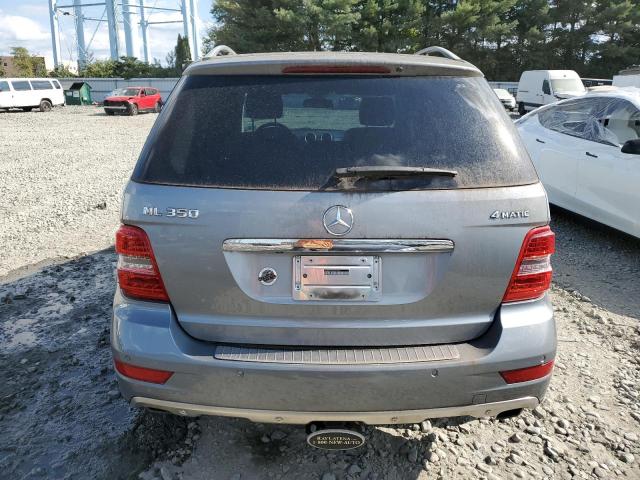 4JGBB8GB3BA722998 - 2011 MERCEDES-BENZ ML 350 4MATIC GRAY photo 6