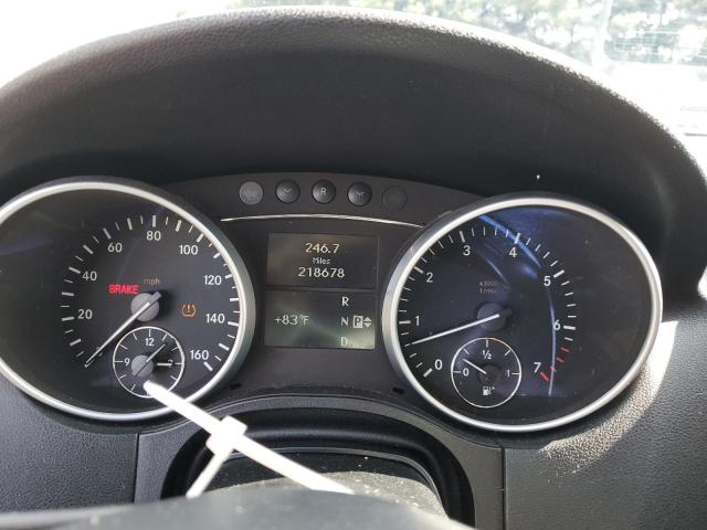 4JGBB8GB3BA722998 - 2011 MERCEDES-BENZ ML 350 4MATIC GRAY photo 9