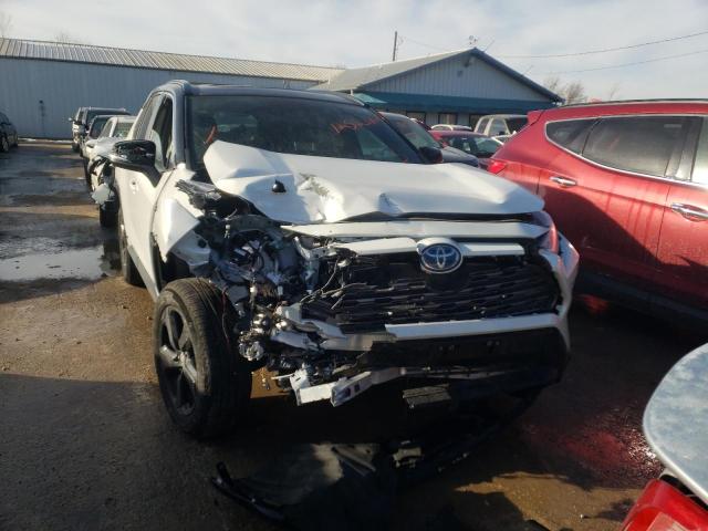 2T3E6RFV0MW024764 - 2021 TOYOTA RAV4 XSE WHITE photo 5