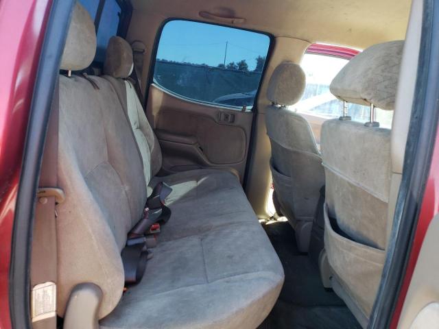 5TEGN92N03Z281945 - 2003 TOYOTA TACOMA DOUBLE CAB PRERUNNER RED photo 10
