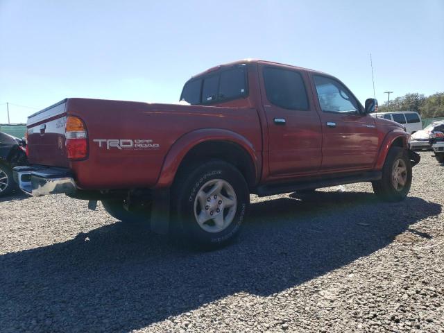 5TEGN92N03Z281945 - 2003 TOYOTA TACOMA DOUBLE CAB PRERUNNER RED photo 3