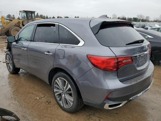 5J8YD4H55LL003608 - 2020 ACURA MDX TECHNOLOGY GRAY photo 2