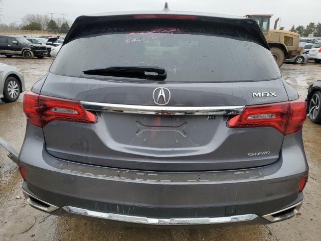 5J8YD4H55LL003608 - 2020 ACURA MDX TECHNOLOGY GRAY photo 6