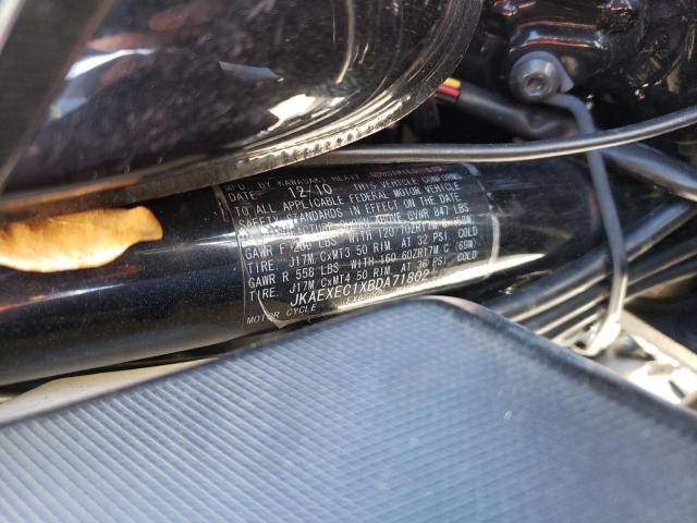 JKAEXEC1XBDA71802 - 2011 KAWASAKI EX650 C 黑色 照片 10