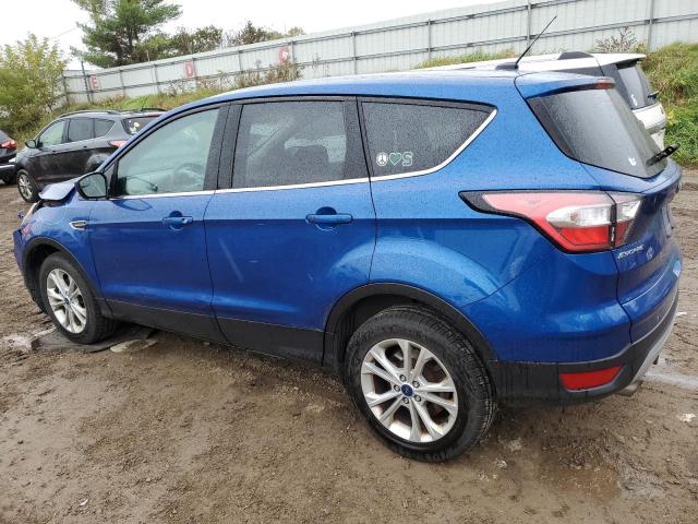 1FMCU9GD0HUD79337 - 2017 FORD ESCAPE SE BLUE photo 2