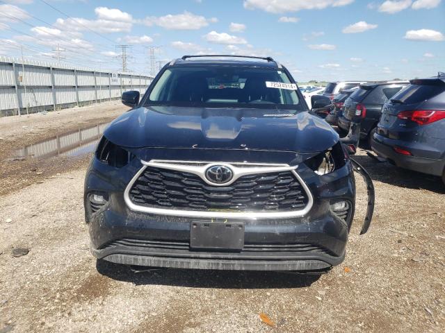 5TDGZRBH9NS586438 - 2022 TOYOTA HIGHLANDER XLE Qara foto 5