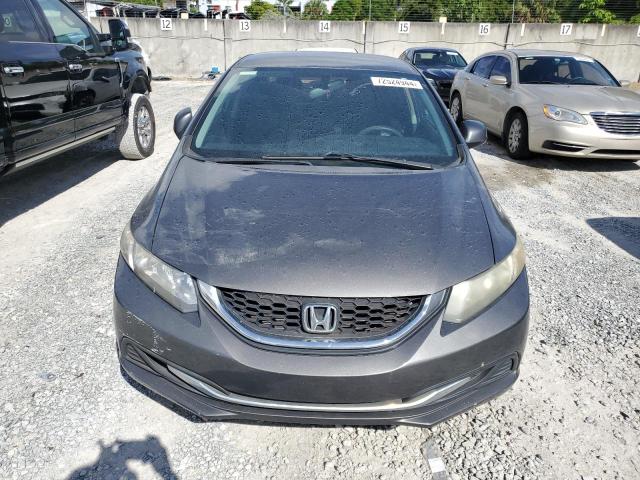 19XFB2F50DE240617 - 2013 HONDA CIVIC LX GRAY photo 5