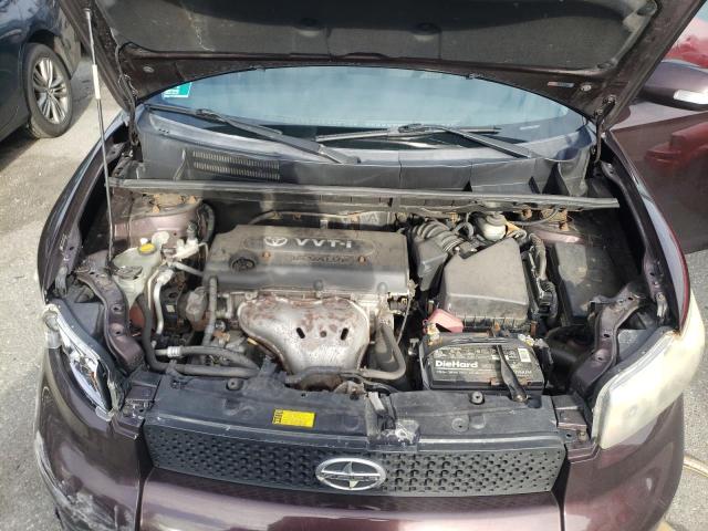 JTLKE50E381011653 - 2008 TOYOTA SCION XB 勃艮第红 照片 12