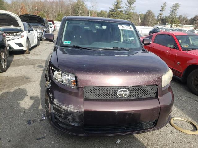 JTLKE50E381011653 - 2008 TOYOTA SCION XB 勃艮第红 照片 5