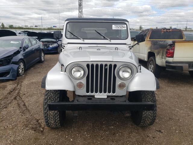 1JCCF87EXFT035050 - 1985 JEEP JEEP CJ7 SILVER photo 5