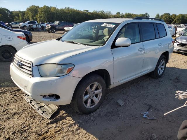 JTEES41A782001818 - 2008 TOYOTA HIGHLANDER WHITE photo 1