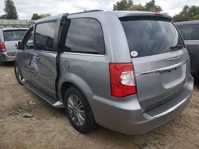 2C4RC1CG4ER164250 - 2014 CHRYSLER TOWN & COU TOURING L GRAY photo 2