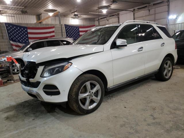 4JGDA5HB7JB152828 - 2018 MERCEDES-BENZ GLE 350 4MATIC WHITE photo 1